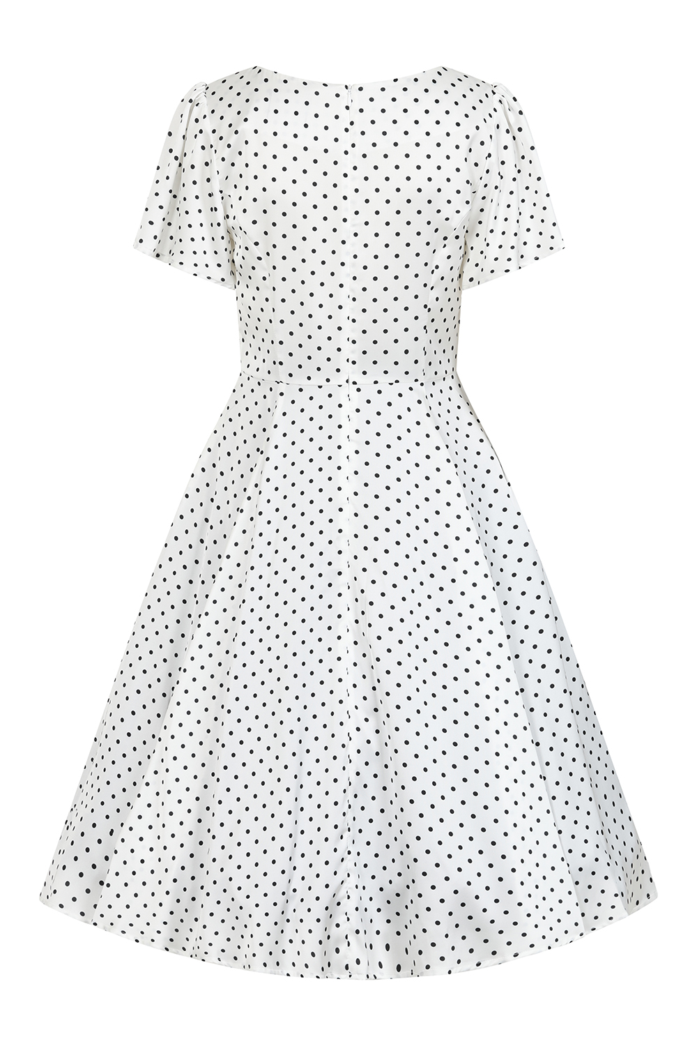 Thea Polka Dot Swing Dress